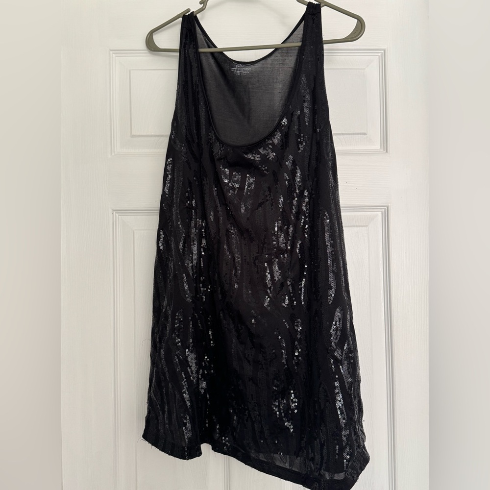 Lane Bryant Sequin Holiday Tank  26/28 💃🍸